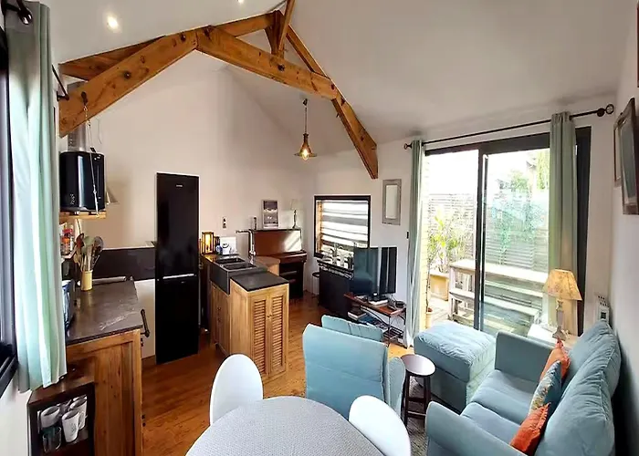 Charmante Maison-chalet, Vélos Et Jacuzzi Hébergement de vacances