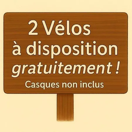 Charmante Maison-chalet, Vélos Et Jacuzzi Hébergement de vacances