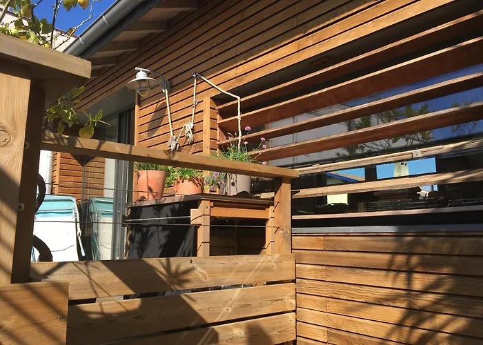 Charmante Maison-chalet, Velos Et Jacuzzi 펜션 아르카숑