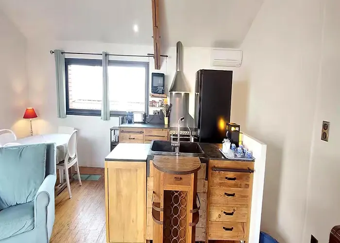 Charmante Maison-chalet, Velos Et Jacuzzi 아르카숑